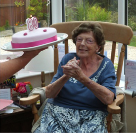 Una Daldry supports the Rob George Foundation