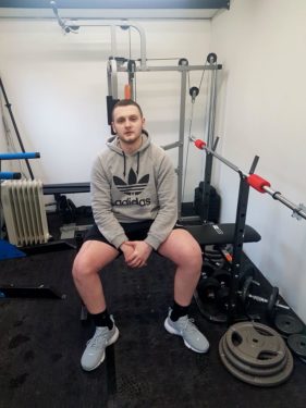 Jordan in the gym