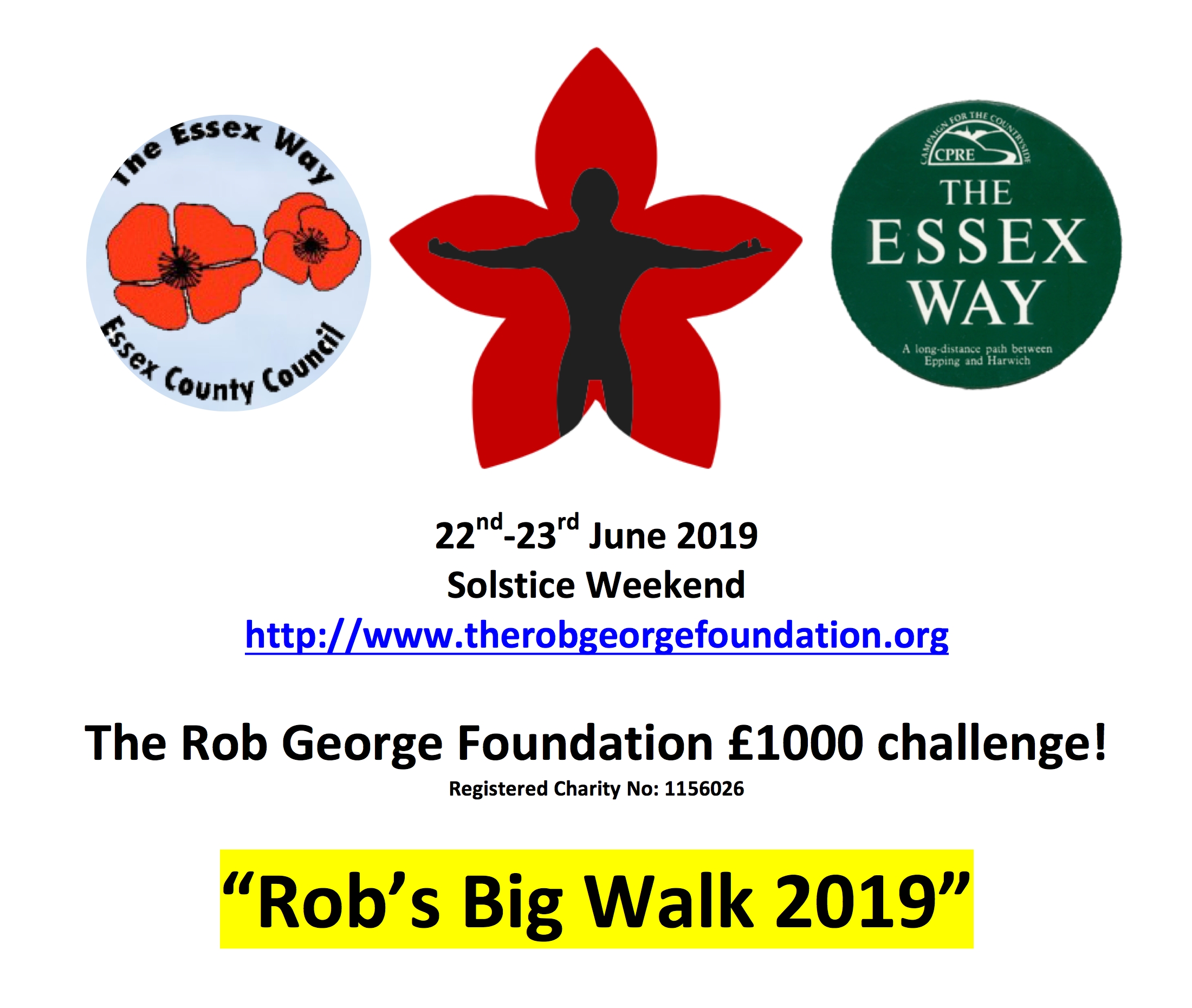 Rob's Big Walk'19