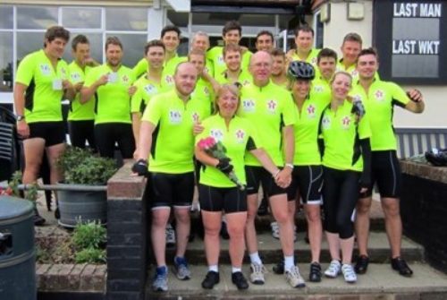 Rob George Foundation Paris to Colchester cycle ride
