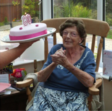 Una Daldry supports the Rob George Foundation