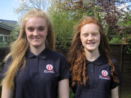 Charlotte and Katie Bennett, supported by the RGF