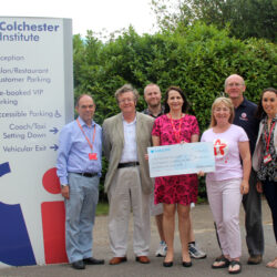 The RGF is Colchester Institute's Charity of the Year