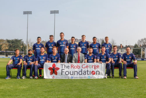 Essex County Cricket Club supports the Rob George Foundation
