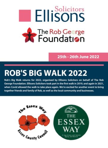 Rob's Big Walk 2022 - cover