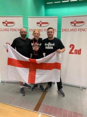 Eleanor, English Youth Sabre Champion