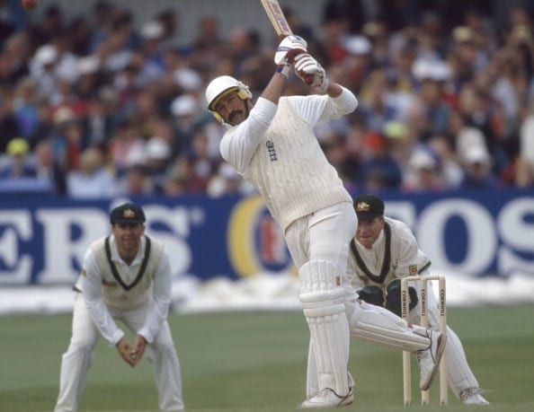 Graham Gooch batting for England