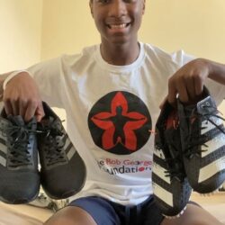 Memphis holding new running spikes and trainers