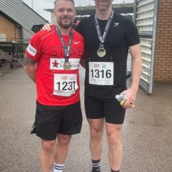 Steve Colchester - half marathon