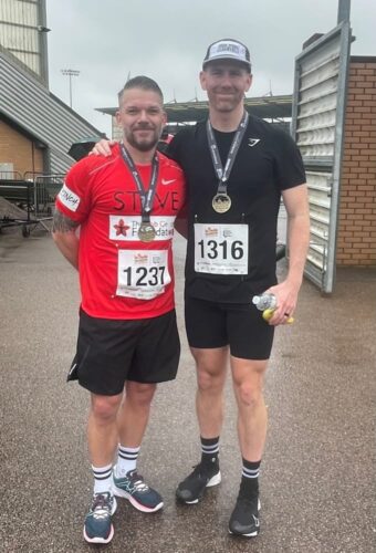 Steve Colchester - half marathon