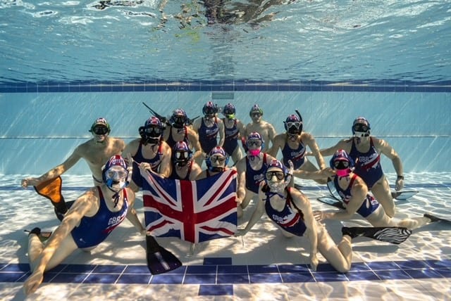 GB underwater hockey team